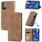 Чехол-книжка для Xiaomi Redmi Note 10 T, 5G, 2021, кожаный