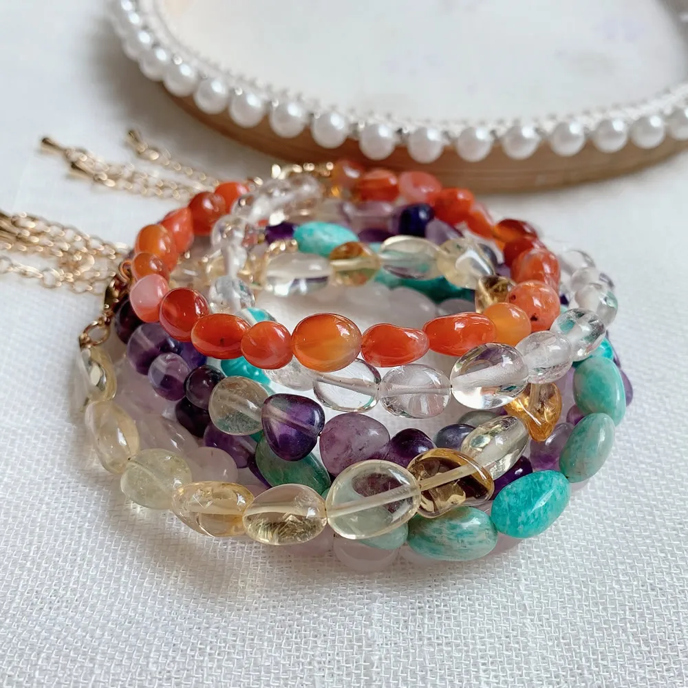 Браслеты из натуральных страз для женщин | Украшения и аксессуары