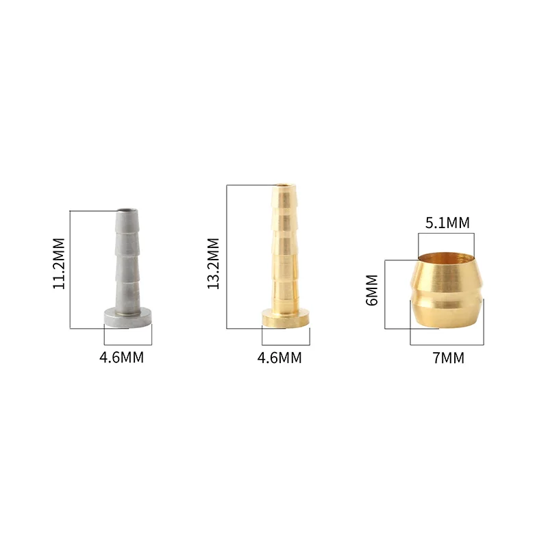 MUQZI 4 пары велосипедных масляных игл гидравлический дисковый шланг соединяемый