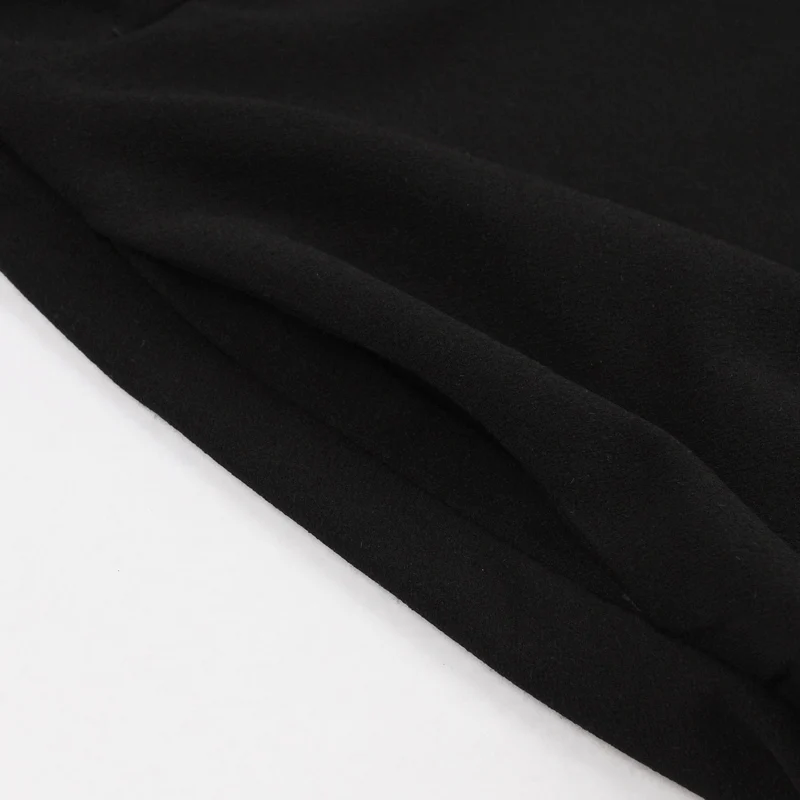 

Tonval Bow Neck Mesh Sleeve 2021 Spring Summer Elegant Party Women Dresses Vintage Style High Waist Pocket Side Mini Dress