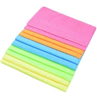 multi purpose microfiber strips dishcloths kitchen cleaning cloths duster wipe dish cloth assorted color 30cmx30cm 10 pack