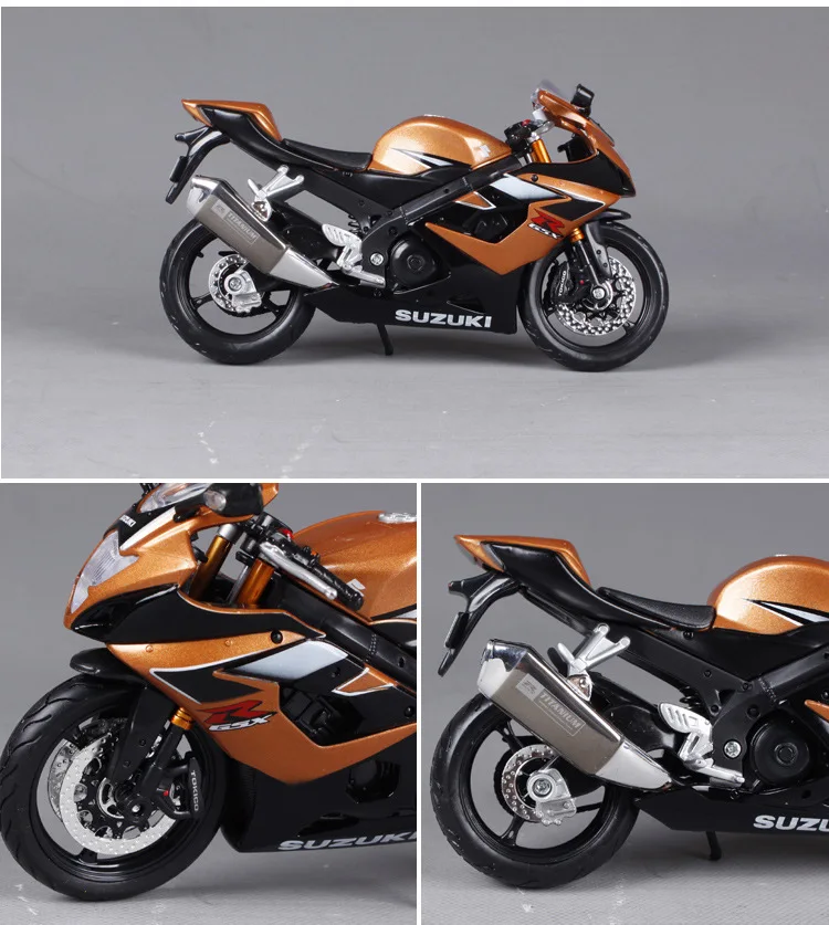 Maisto 1:12 Suzuki GSX1300R моделирование сплав мотокросса серии авторизованный игрушечный мотоцикл автомобиль Коллекционирование подарки