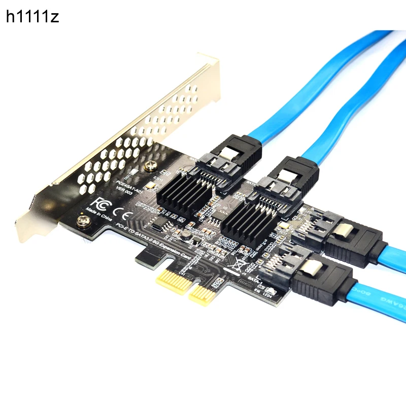 плата расширения h1111z sata3 pci epciepci express sata 3 ко