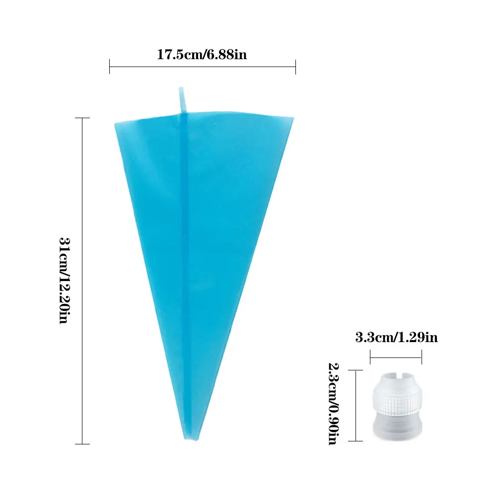 50 шт./компл. силиконовые кухонные аксессуары Обледенение Трубопроводы Крем