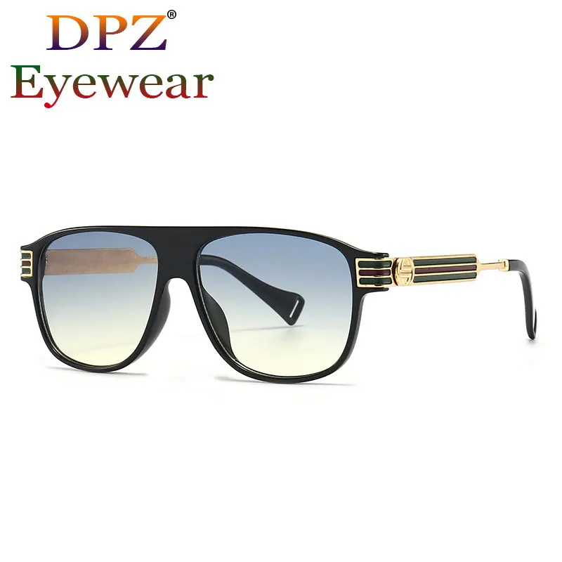 

Солнцезащитные очки-авиаторы Luxur мужские/женские, Модные Винтажные брендовые дизайнерские солнечные очки с градиентом, в металлической опр...