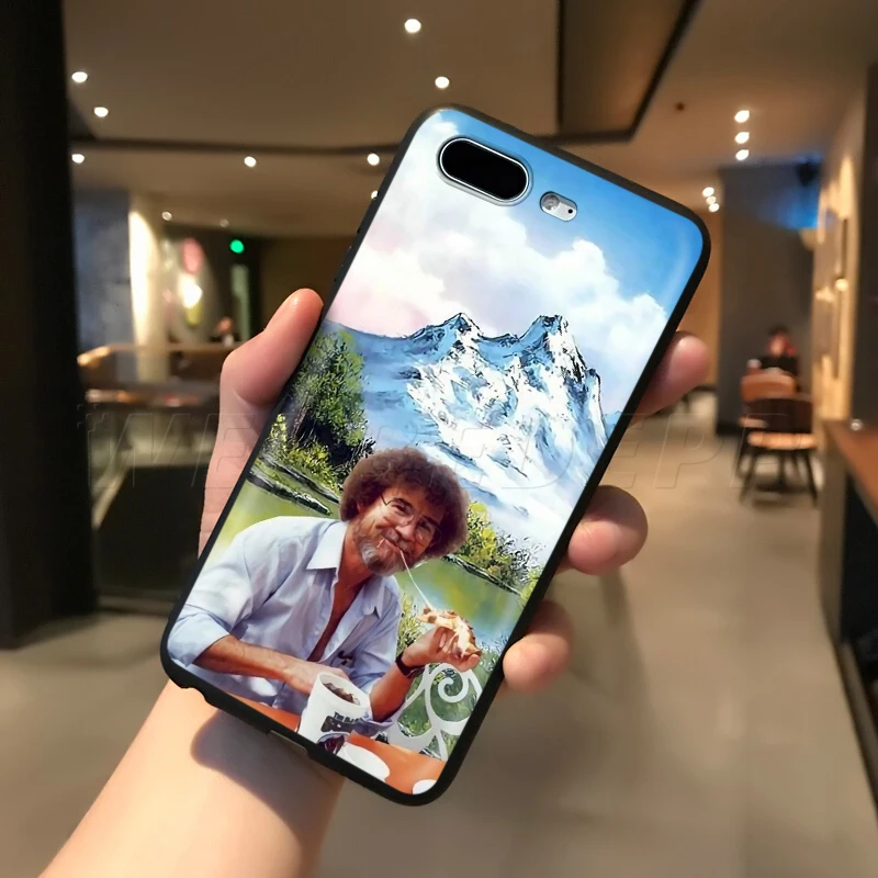 Webbedepp чехол Боб Росс без ошибок для Apple iPhone 12 Mini 11 Pro XS Max XR X 8 7 6 6S Plus 5 5S SE | Мобильные