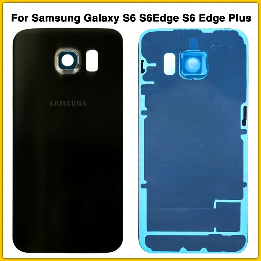 Чехол для задней крышки S6 для samsung Galaxy S6 S6Edge S6 Edge Plus G920 G920F G925 G928 задняя крышка для батареи задняя крышка для двери