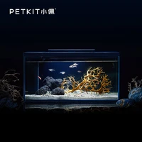 petkit smart fish tank transparent glass smart lighting fish bowls aquarium cyclic oxygenation with water filtration app control