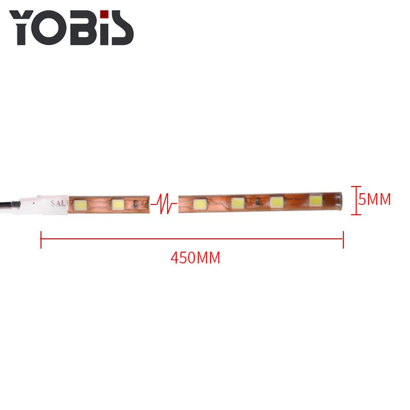 1 шт. 1210-45см-45smd рукав лампа мягкий светильник полоса лампа корпус декоративная лампа атмосферная лампа