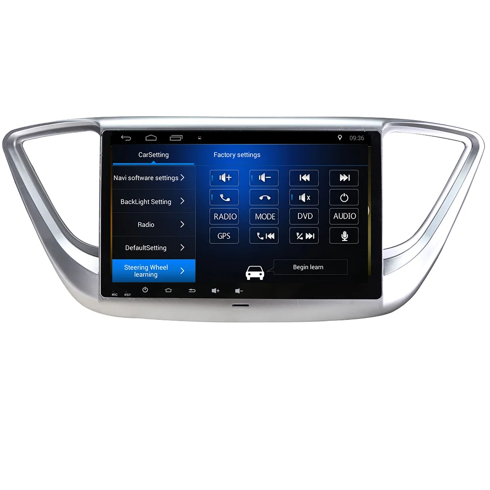 Android 10 автомобильный dvd-плеер для hyundai verna solaris accent 2016 2017 2018 2019 радиоприемник