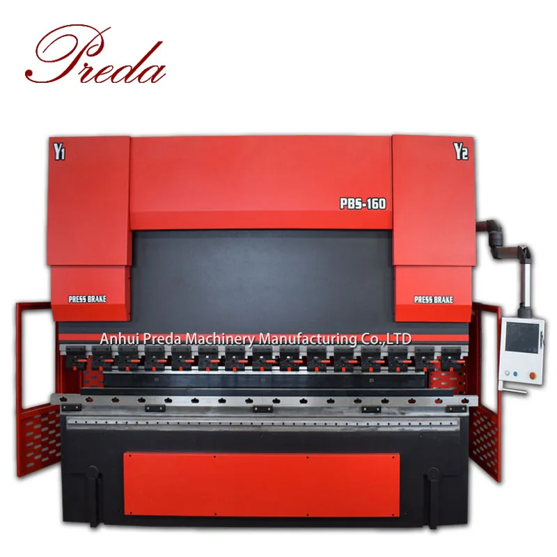 Гидравлический гибочный станок с ЧПУ 2 мм из нержавеющей стали листогибочный