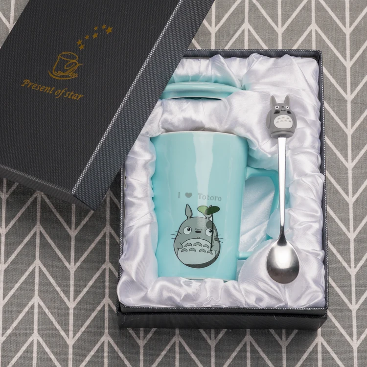 

Cute Totoro Creative Ceramic Mugs Cup Tea Cup Milk Coffee Cup Cartoon Kitten / Totoro Home Office Cup Fruit Juice