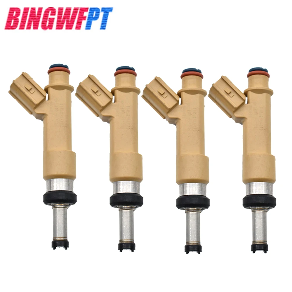 

High quality 4PCS FOR TOYOTA COROLLA ALTIS 2010-12 DUO 1.8 FUEL INJECTOR NOZZLE 23250-0T010 232500T010 23209-39145 23250-39145