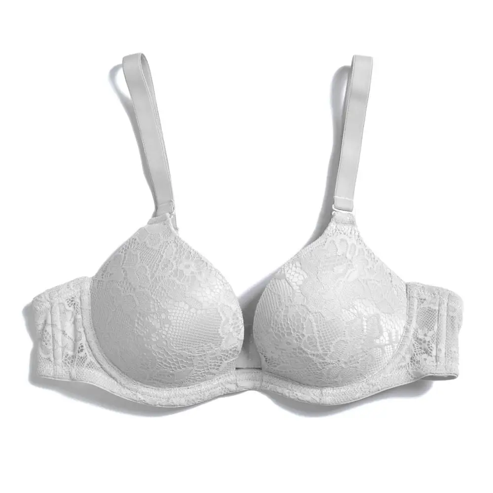 Женские бюстгальтеры Для женщин пуш-ап для размера плюс бюстгальтер A/B/C/D DD E