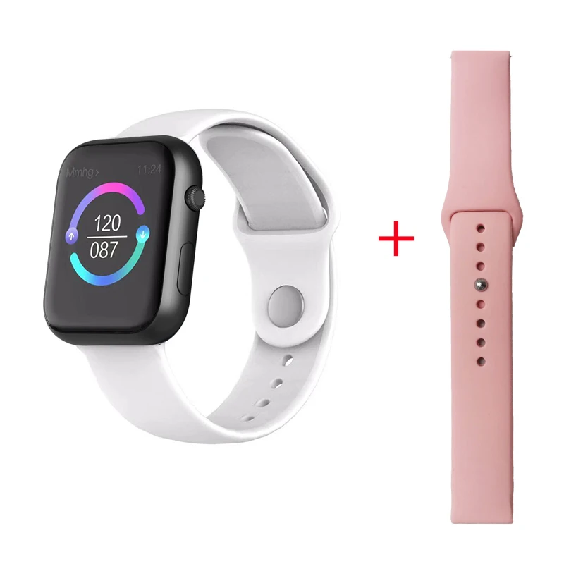 add 2 SX16 Смарт-часы для мужчин для Apple Watch для женщин водонепроницаемый сердечный ритм кровяное давление фитнес-трекер PK B57 P70 T80 умный Браслет - Цвет: add 2
