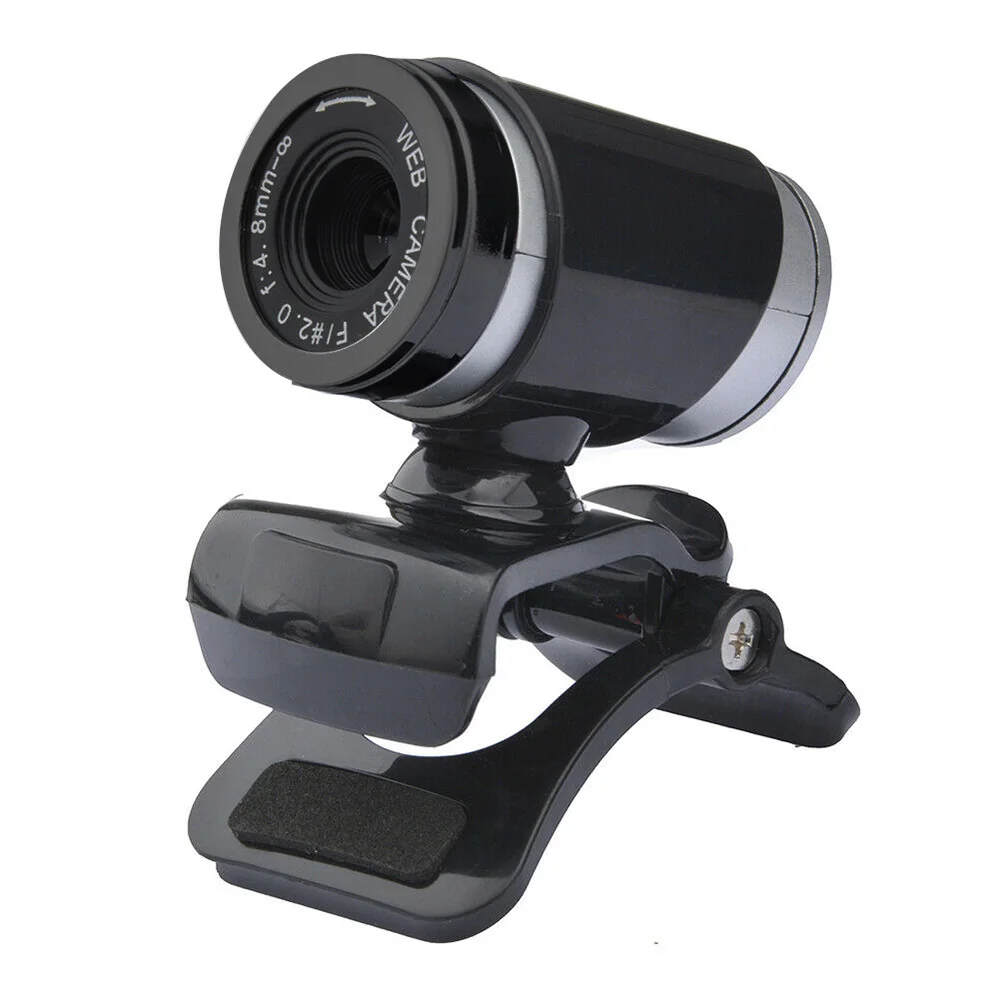 Веб камера 12 Мп USB 2 0 HD с клипсой для микрофона 60fps без диска веб ноутбука