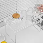 Кухонный держатель для тарелок складное блюдо, сушилка, корзина для хранения тарелок, посуды, подходит как для хранения на кухне, в ванной