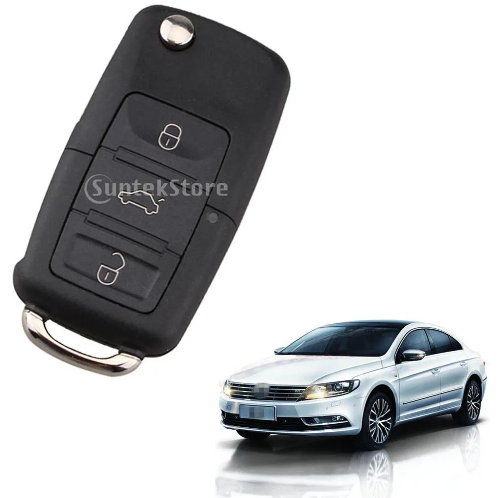 Автомобильный Дистанционный ключ с чипом ID48 1J0959753AH для VW PASSAT 02 05|Пульты ДУ| |