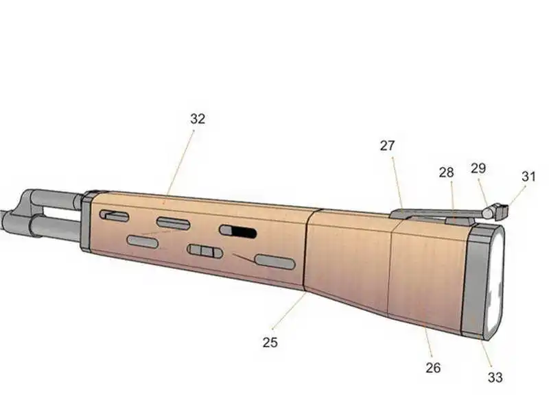 

1.22m SVD Dragunov 3D Paper Model Sniper 1:1 Rifle Diecast Three-dimensional Paper Model Dragunov Toys for Children Adults