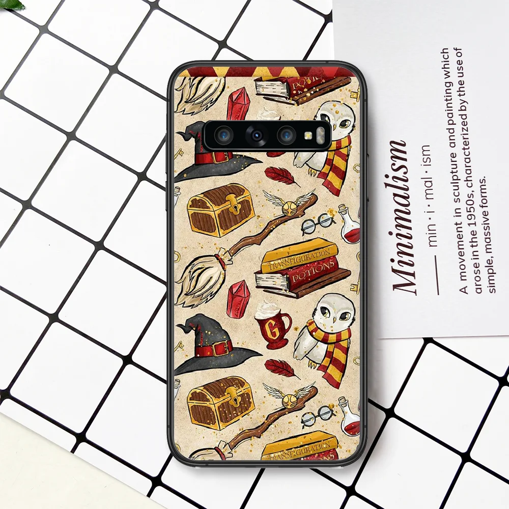 

Harries Potters Phone Case Cover For For SamSung Galaxy S Note 7 8 9 10 20 Uitra Plus E Lite Black black Prime Luxury Etui Trend