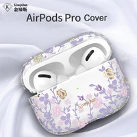 floral bling soft tpu crystals case for airpods pro 3 wireless earphone case charging box holder storage earbud protective cover