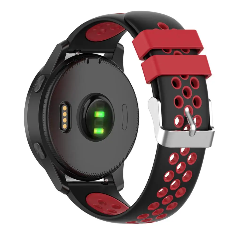 Силиконовый сменный ремешок для Garmin Vivoactive 4 Samsung Gear S3 Fenix5 Forerunner 935 Quatix 5 Smart мягкий