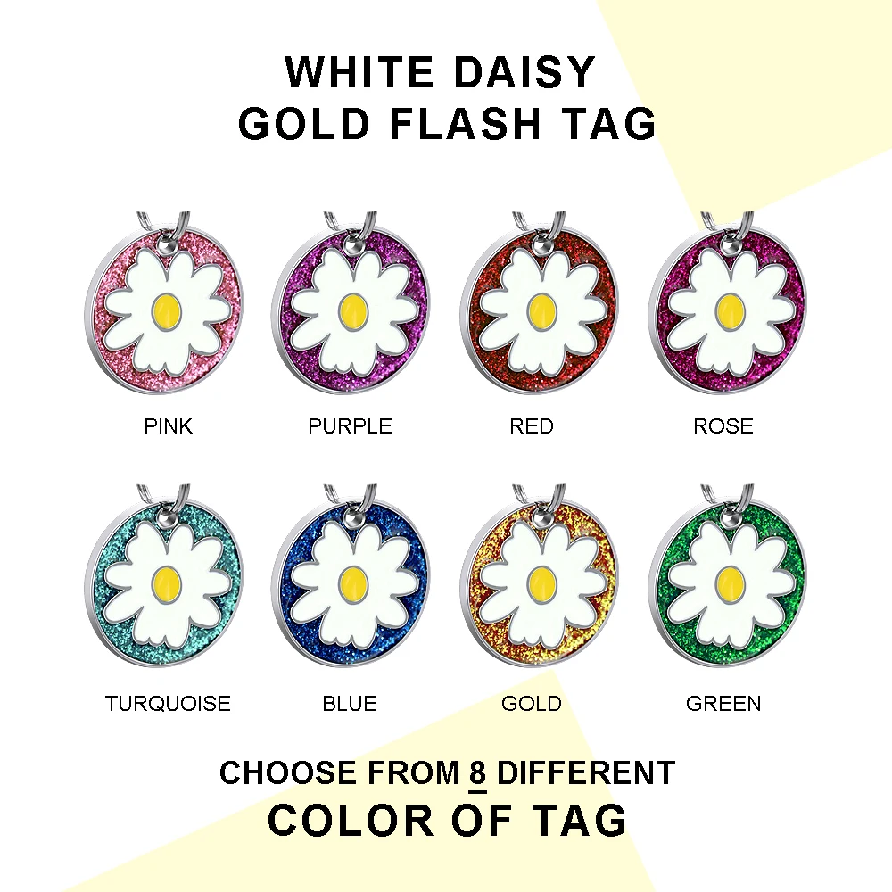 Милая собачья бирка персонализированные круглые собачьи бирки Выгравированная