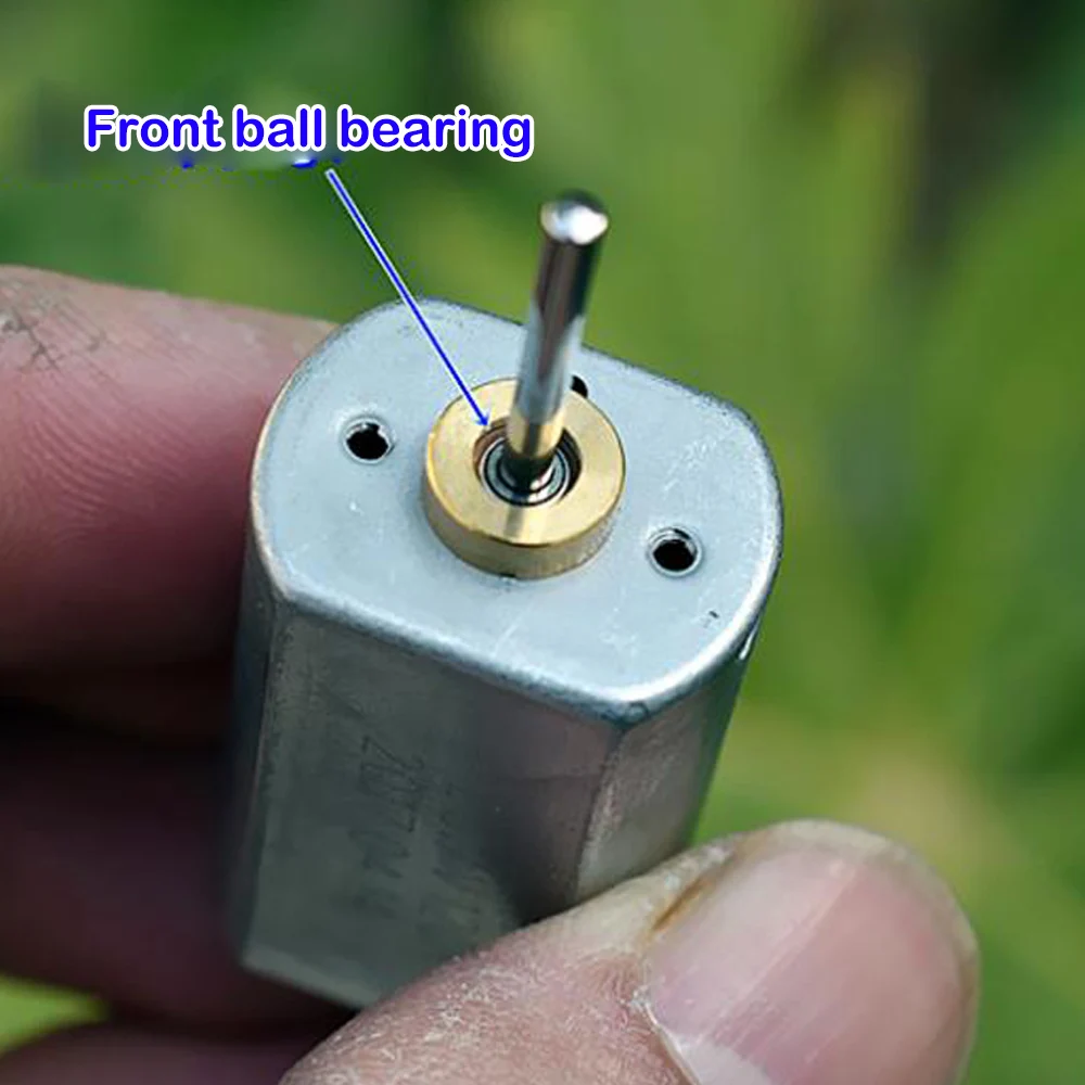 Высокоскоростной мощный магнитный угольный мини-двигатель 180 постоянный ток 3 В 5