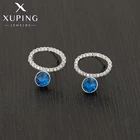 Xuping ювелирные изделия в форме цветка Акция маленькие серьги-гвоздики с кристаллами для женщин милый подарок 810675065