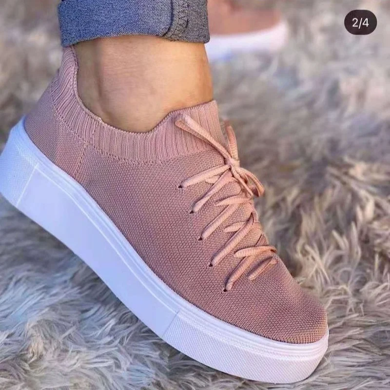 

Новинка 2021, Стильная летняя женская модная Летающая тканая сетчатая обувь, удобная и мягкая спортивная обувь для бега и альпинизма