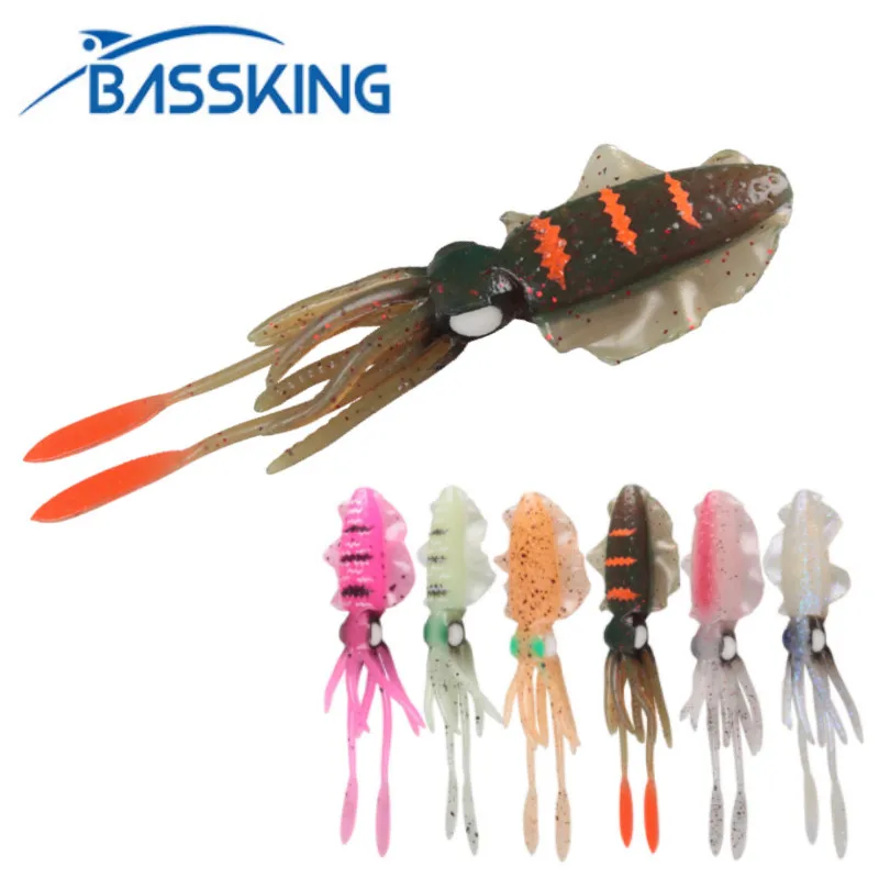 Мягкая рыболовная приманка BASSKING 10 см/5g 15 см/16 г для морской рыбалки воблер | Спорт