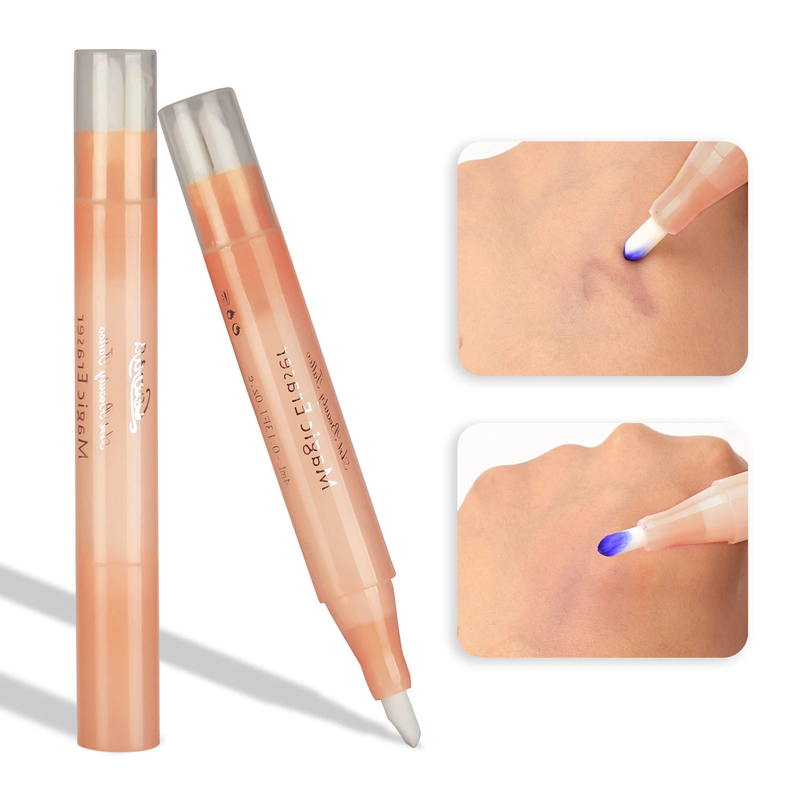 

1pc Tattoo Eyebrow Design Remove Skin Marker Pen Magic Eraser Remover Brush Tattoo Scribe Tool Tattoo Accesories