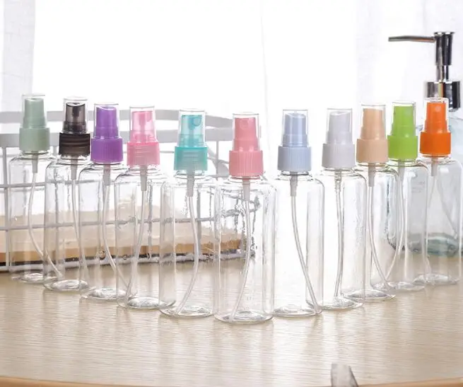 1 шт. 100 мл прозрачный пустой распылитель для путешествий пластиковый случайного
