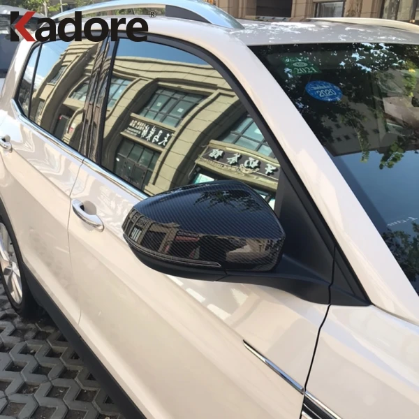 Для Volkswagen T-Cross ABS Хромированная Боковая дверь зеркало заднего вида накладка автомобильные аксессуары