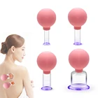 Вакуумный массажер с присосками против целлюлита, резиновая банка для очков, банки для массажа тела, ухода за здоровьем, физиотерапии, для похудения