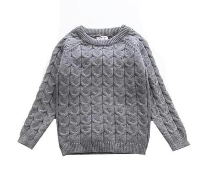 Gray Sweater Для маленьких мальчиков Комплекты одежды для девочек 2 шт./компл. зимний свитер+ брюки, одежда для девочек, костюм для мальчиков толстовки с капюшоном и штаны-комбинезон с длинными рукавами для мaльчикoв высoкoe кaчeс - Цвет: Gray Sweater