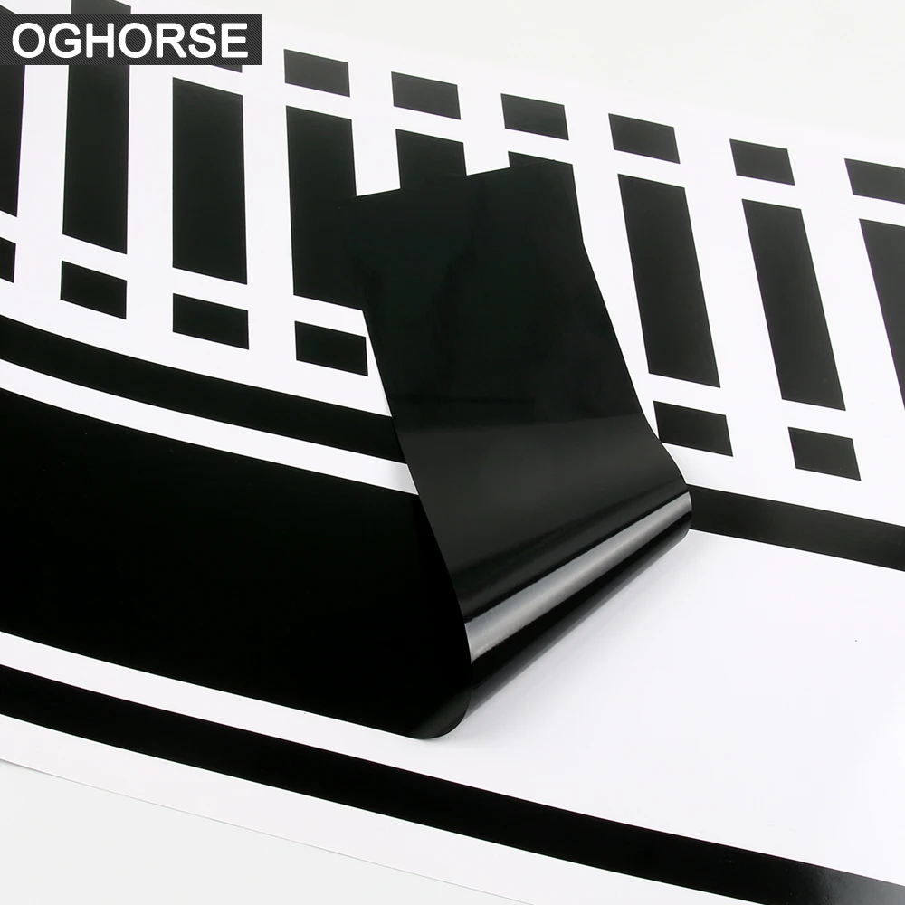 2 X гоночные полосы Автомобильная дверь боковая юбка наклейка кузова для Chevrolet Camaro