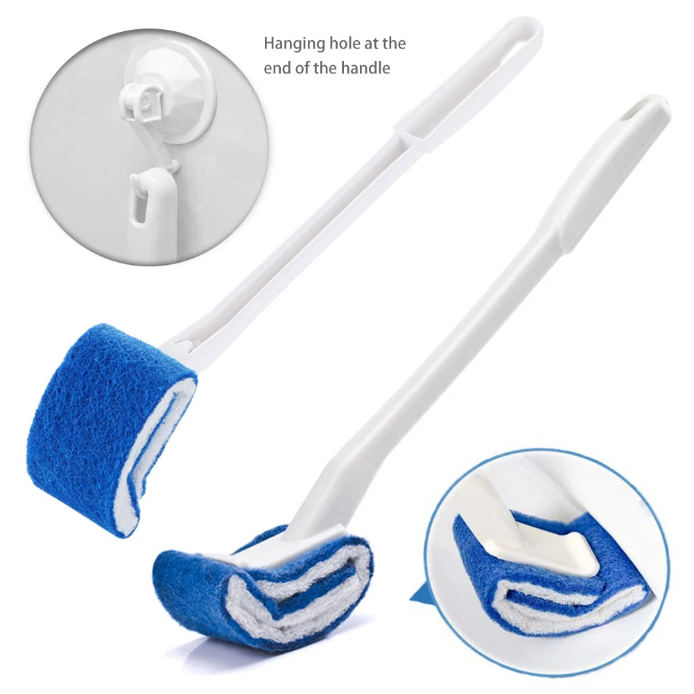 Черная Щетка Для Чистки унитаза набор для креативной изгибаемой щетки туалета