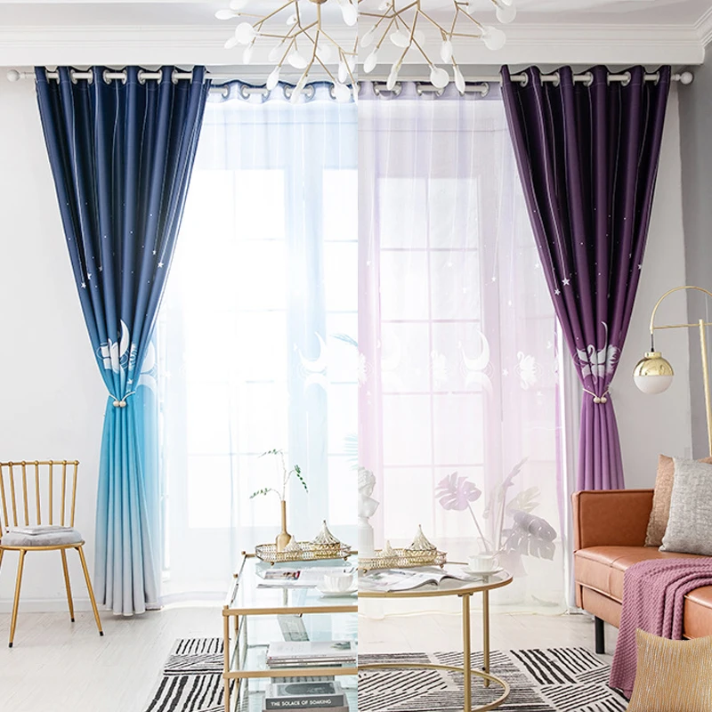 Затемняющие занавески с лебедем для детской спальни Jinya домашний декор красивые