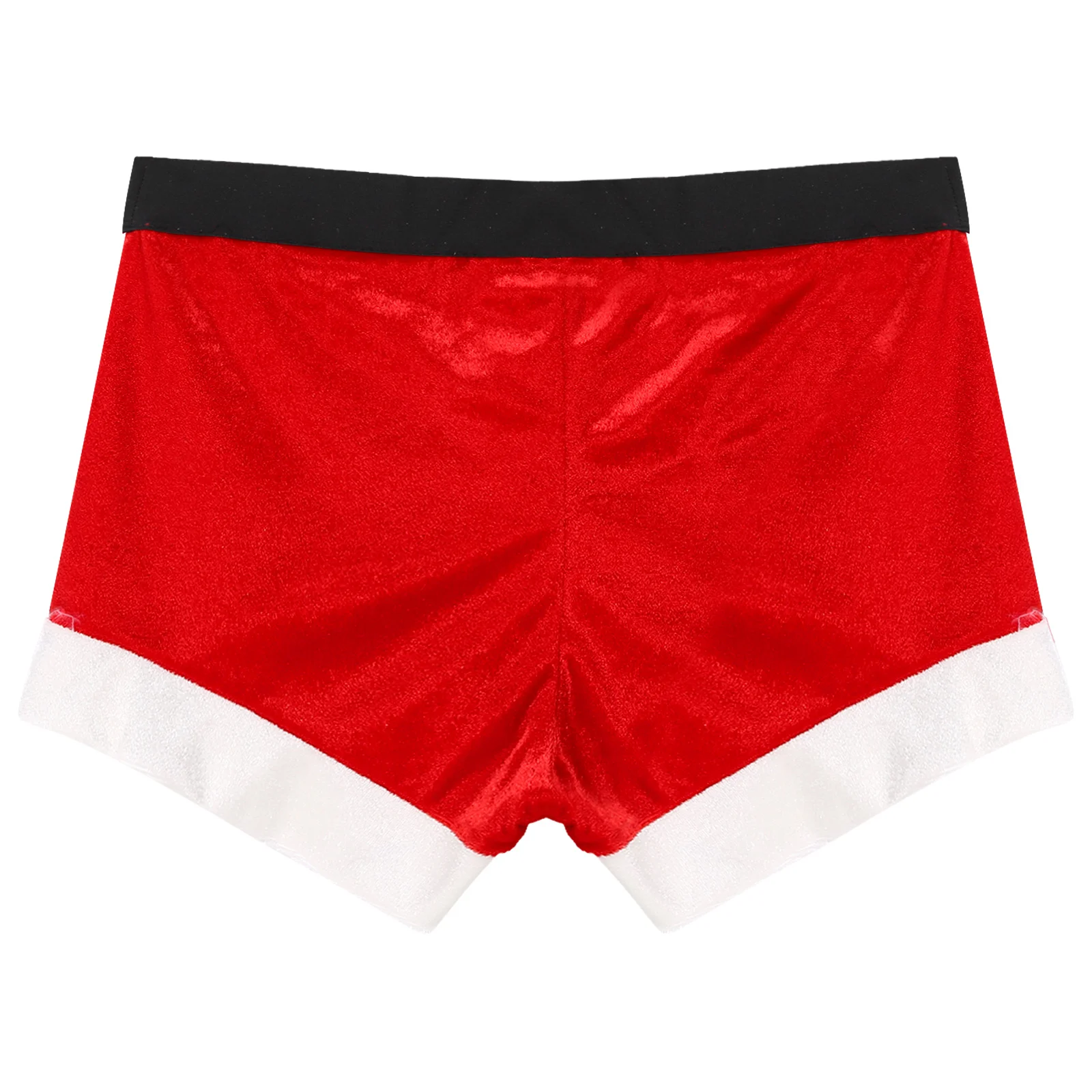 Мужские бархатные трусы-боксеры с заниженной талией | Тематическая одежда и