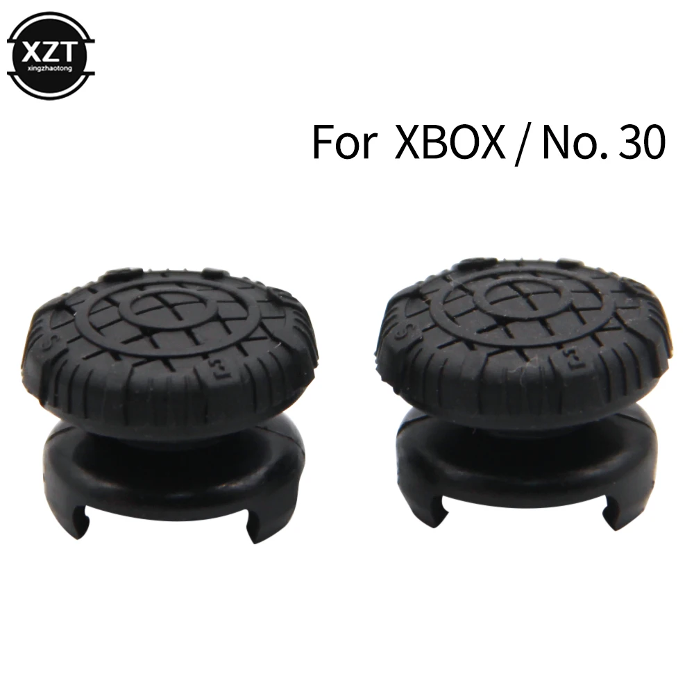 2pcs Non-slip Silicone Analog Thumb Stick Grips 3D Cover for Xbox Gamepad Cap Joystick Cases Thumbstick Controller Accessory | Электроника