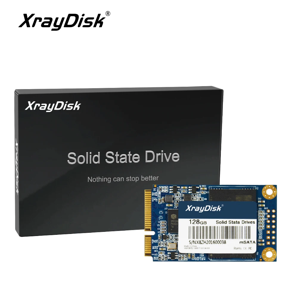 Внутренний жесткий диск XrayDisk Sata3 Msata SSD 64 ГБ 120 240 128 256 Mini Sata для ноутбуков и