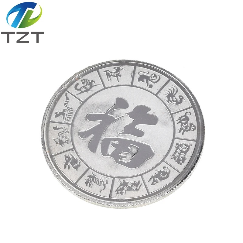 Памятная монета Счастливая Свинка TZT 2019 год свиньи отправляет благословные