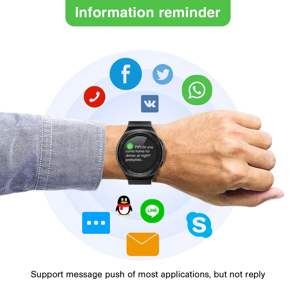 

8G Music Smart Watch Men Women Bluetooth Call Waterproof Sports Fitness Smartwatch 2021 Full Touch Screen for HUAWEI Android IOS