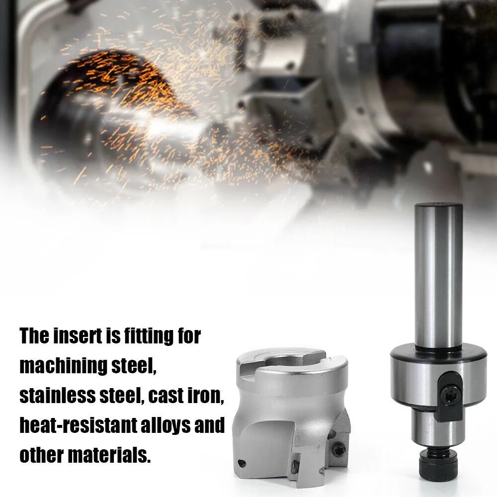 

End 3 / 4-FMB22 Straight Shank Toolholder Kit Cutter Face Straight Shank