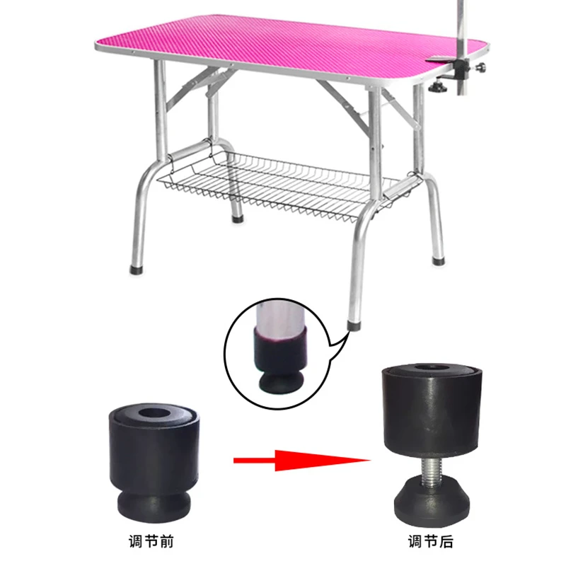 Складной стол из нержавеющей стали для груминга домашних животных 80x50 см