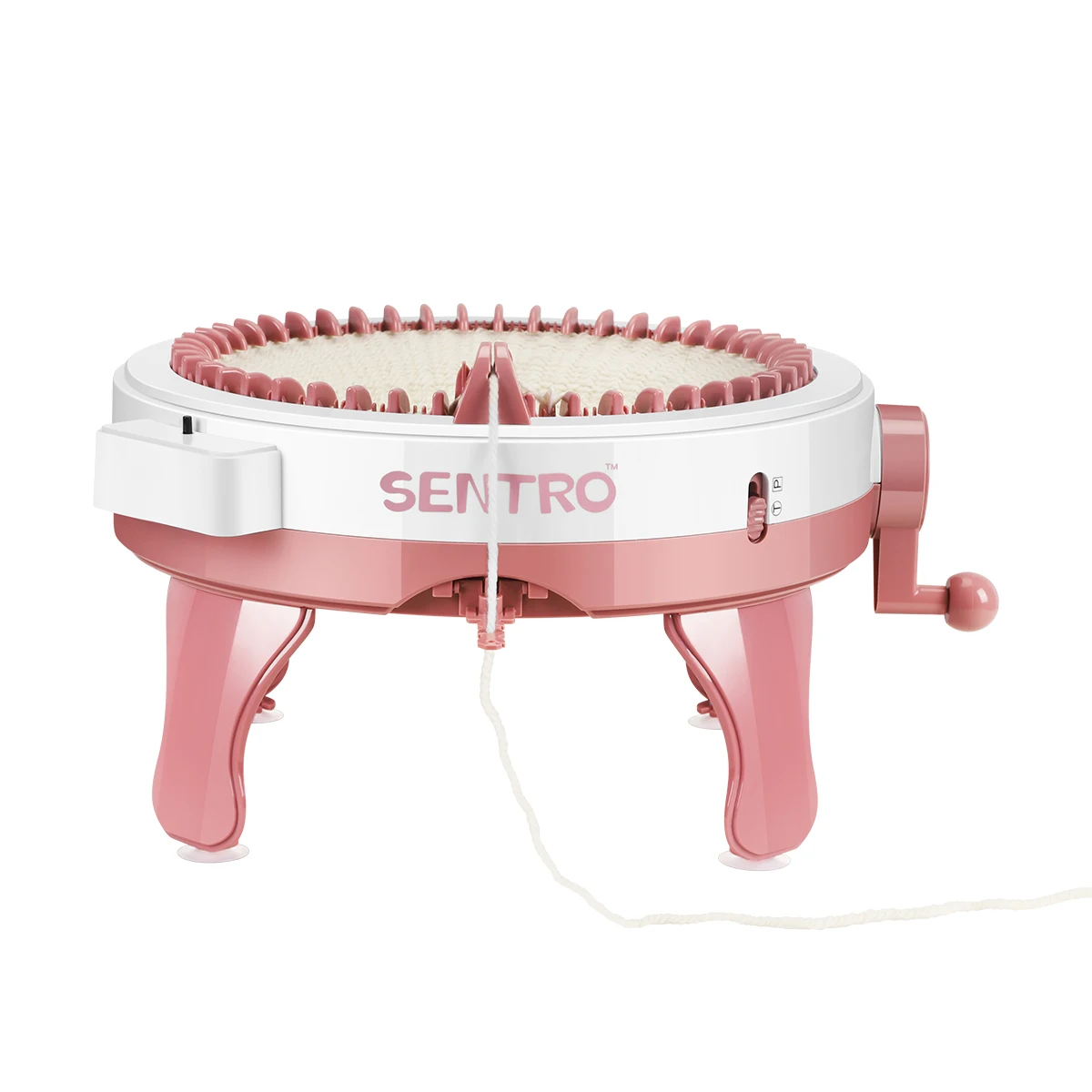 M&aacute;quina de tejer con contador de fila, tablero de tejer inteligente, tablero de tejer giratorio de doble punto, Kit de m&aacute;quina de telar, 22/40/48 agujas-3