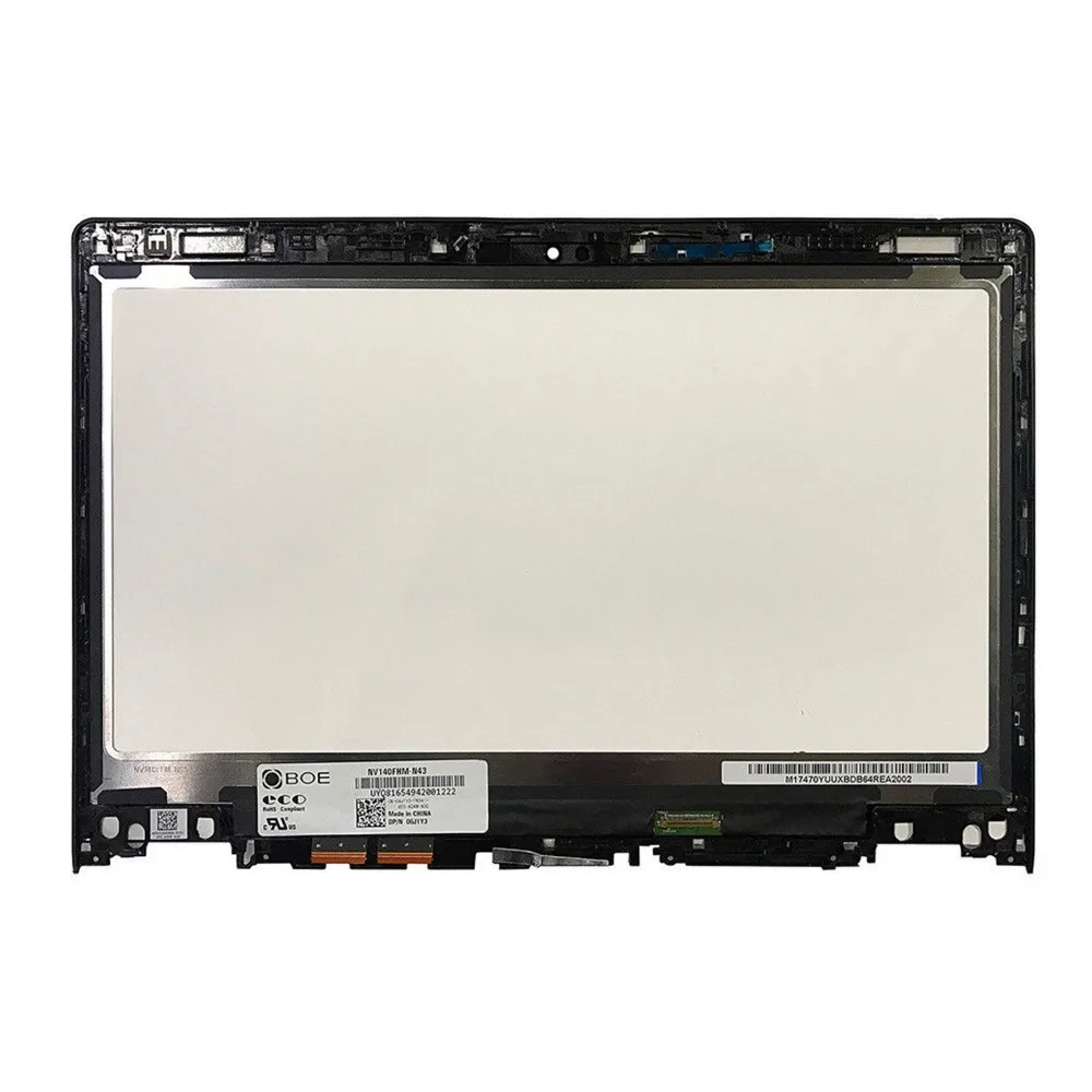 Для ноутбука Lenovo Flex 3 14 ЖК-дисплей с сенсорным экраном и рамкой FHD дюймов 5D10H34771 |