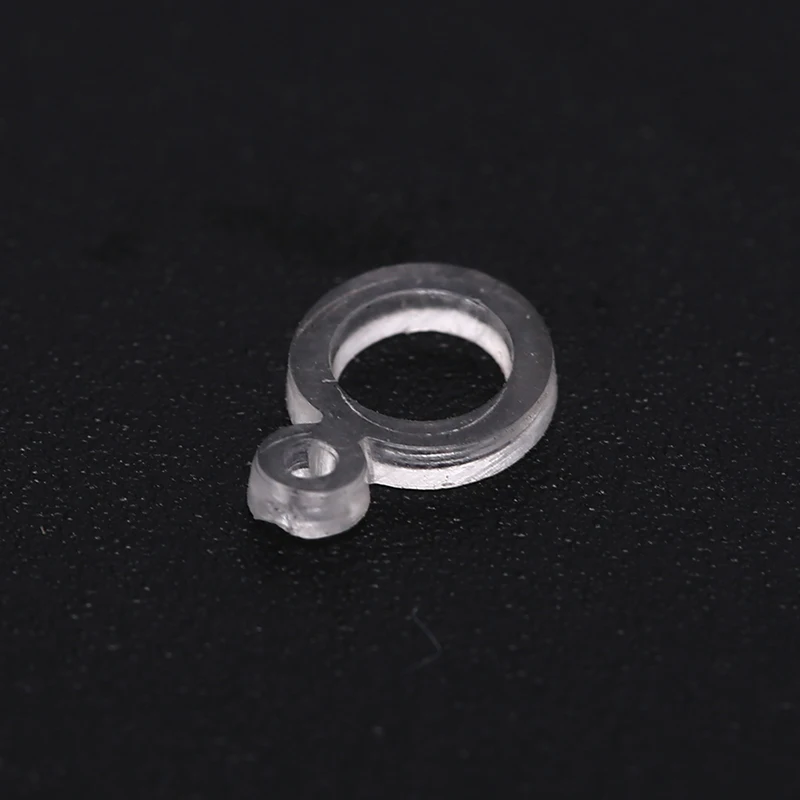 

100pcs Carp Fishing Accessory Rig Rings Blowback Rig Ring Round Matt Black Terminal Tackle