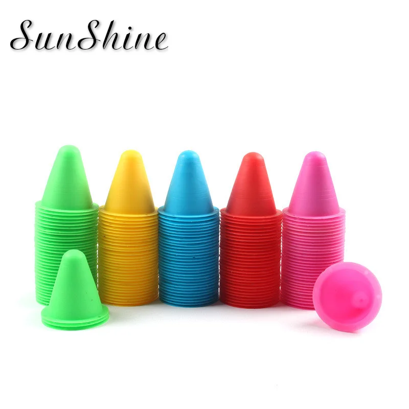 Прямая поставка 20 шт. конусы для ловкости слалома роликовые коньки тренировочные